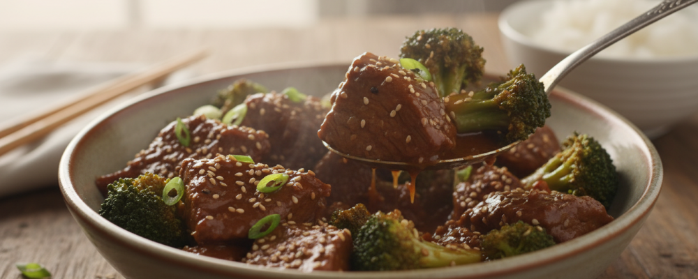 AI generated image of a recipe card.