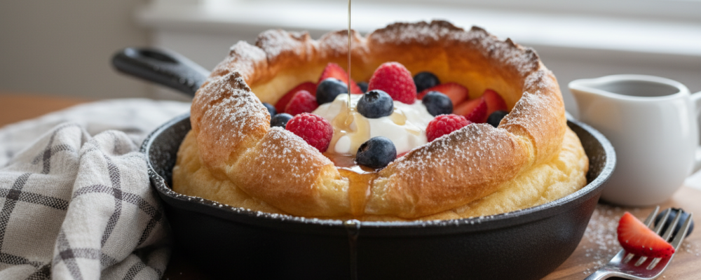 AI generated image of a recipe card.