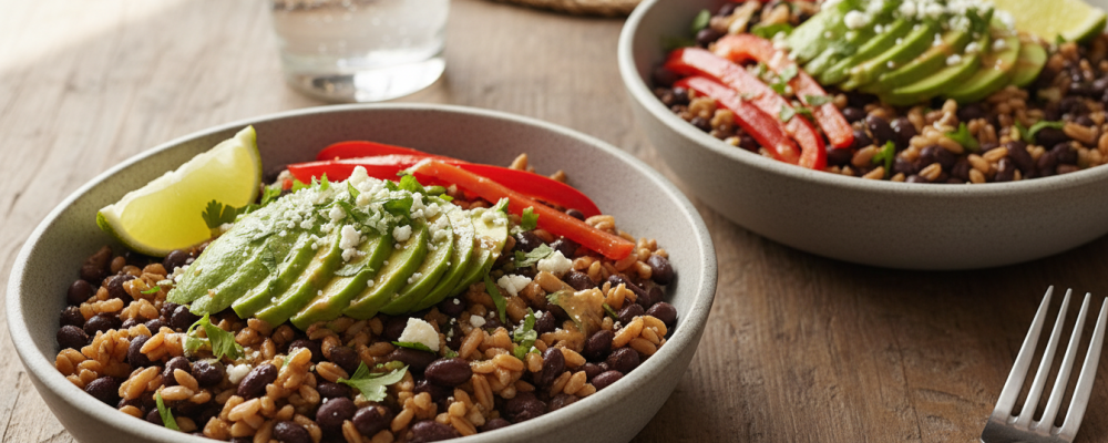 AI generated image of a recipe card.