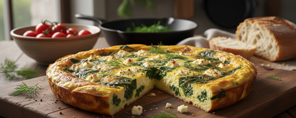 AI generated image of a recipe card.