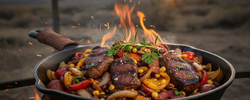 AI generated image of a recipe card.