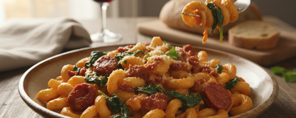 AI generated image of a recipe card.