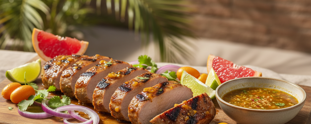 AI generated image of a recipe card.