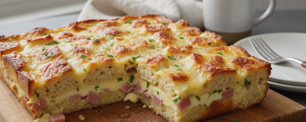 AI generated image of a recipe card.
